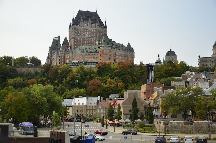 Downtown Quebec City, Quebec, Canada